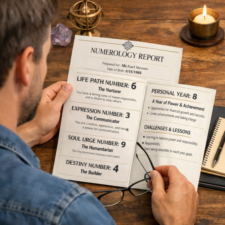 numerology report
